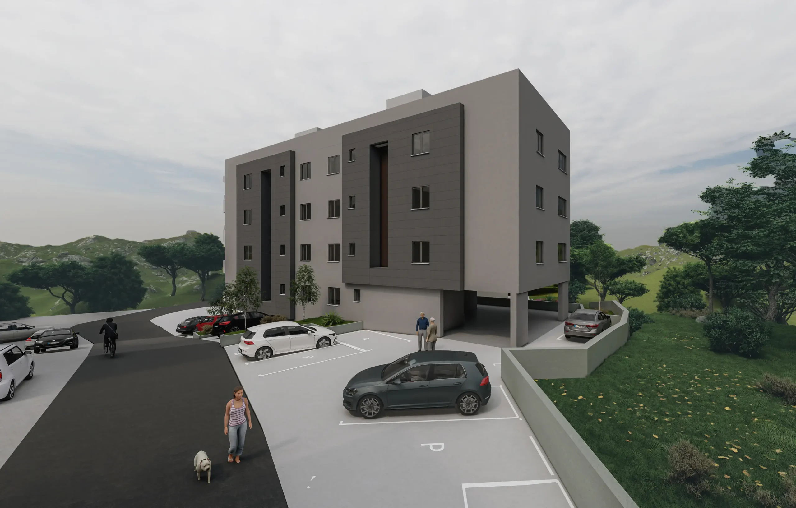 Stambena zgrada Zadar – 3D vizualizacija